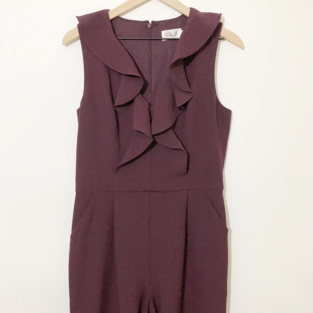 NWT ELIZA J. | $149 Ruffled Jumpsuit - Picture 2 of 4